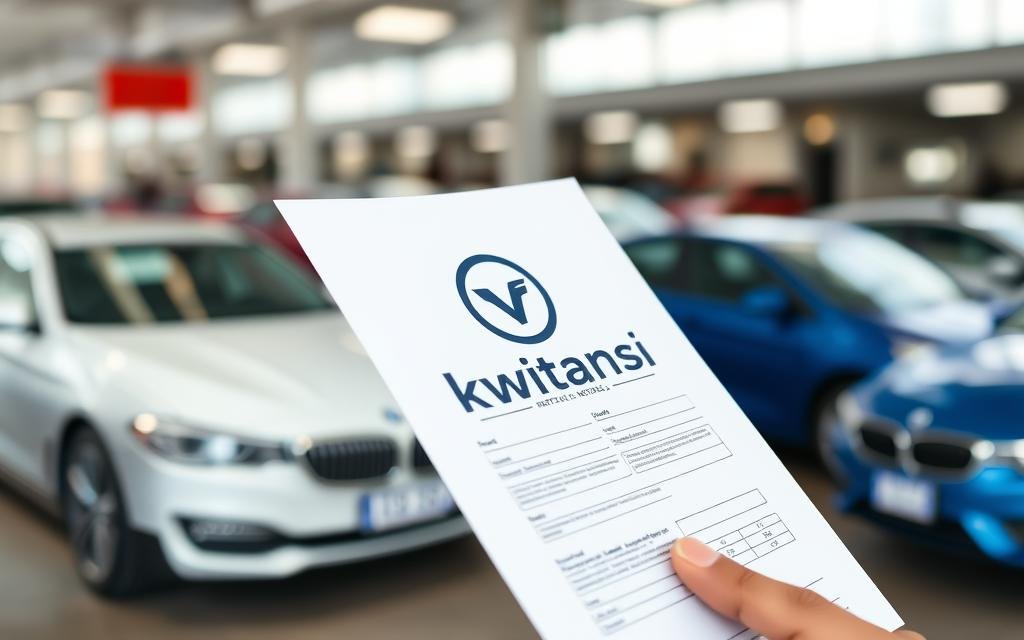 kwitansi rental mobil